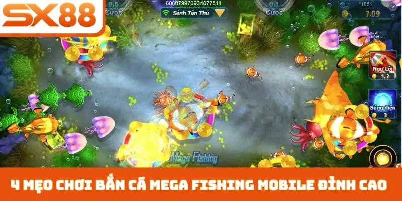 Bắn Cá Mega Fishing Mobile