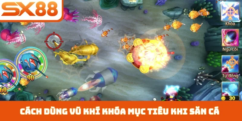 vũ khí khóa mục tiêu tự động